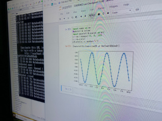 ../%matplotlib inline on Jupyter Notebook