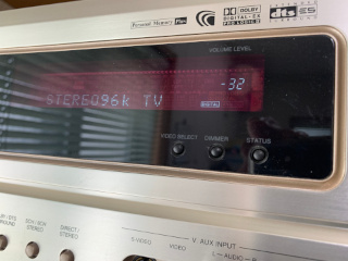 ../STEREO96k表示 on DENON AVC1870